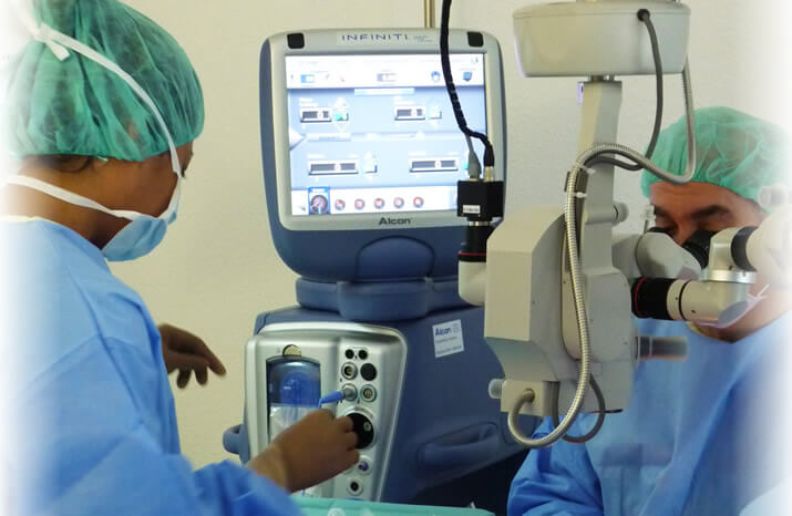 Augenoperation in Berlin
